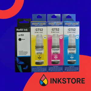 Pack 4 Tintas de Color Tinta HP GT52